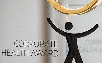 Der Corporate Health Award ging an 14 große und drei mittelständische Unternehmen.