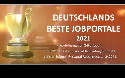 Deutschlands beste Jobportale 2021