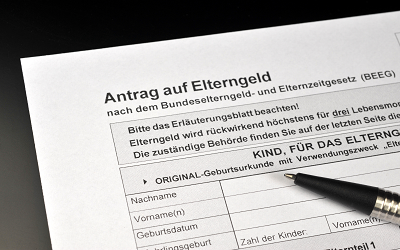 Elterngeld-Antragsformular
