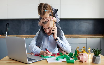 Stress im Homeoffice