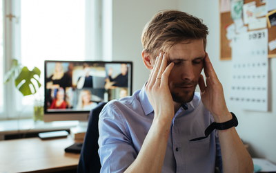 Zu viele virtuelle Meetings