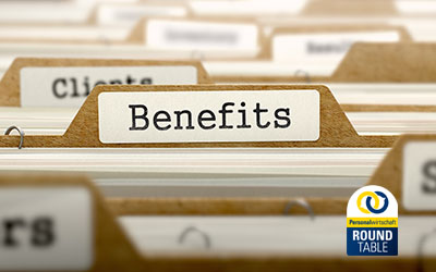 Blick auf Karteireiter; im Mittelpunkt steht die Kartei