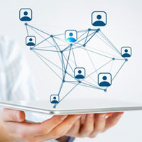 Digital Leaders setzen auf Netzwerke statt auf Hierarchien; Bild: Sergey Nivens / Fotolia.com