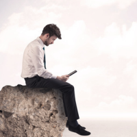Konzentriert bei der Arbeit und selbstvergessen - Mitarbeiter mit starker Bindung ans Unternehmen sind öfter im Flow. Foto: © ra2 studio/Fotolia.de