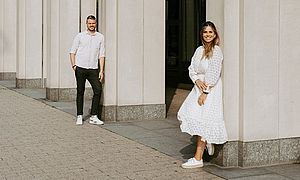 Youmedix-Gründer Vanessa Scheele und Tiemo Düllberg.