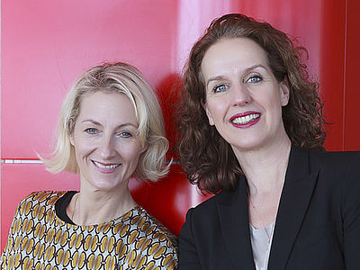 Angela Nelissen (l.) und Christiane Haasis