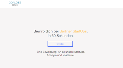 Website von Goaldies