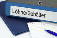 Ordner mit Aufschrift
