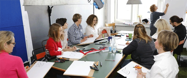 ..oder in unterschiedlichen kleineren Sessions.