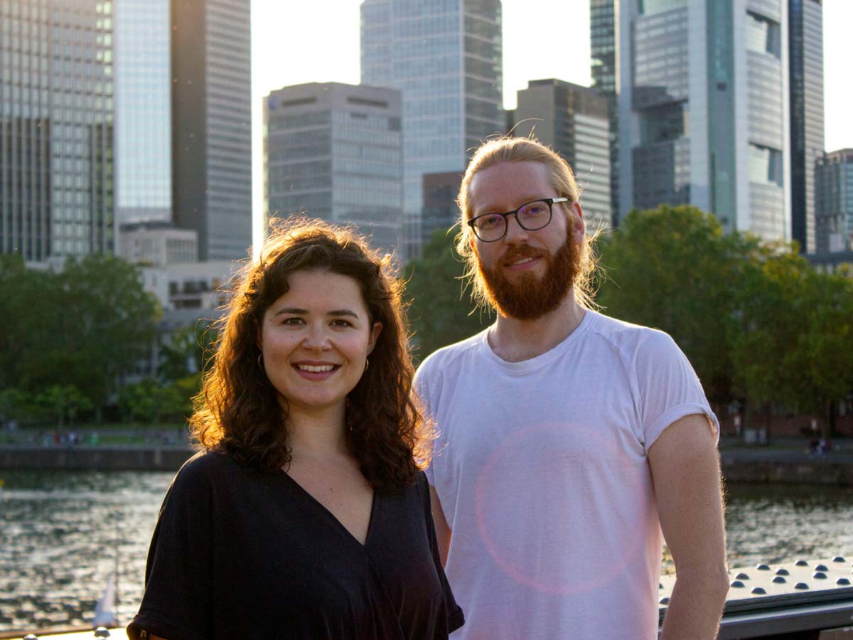 Das Grewp-Gründungsteam Angelika Birk (links) und Frank Marshall. (Foto: Jee-Hae Youm)