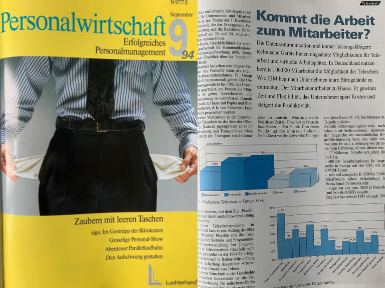 So war das Jahr 1994. (Foto: Personalwirtschaft)