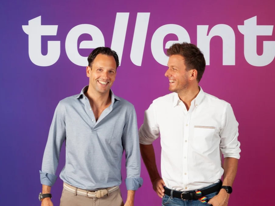CEO Moritz Kothe (r.) und Recruitee-Gründer Perry Oostdam. Foto: Tellent