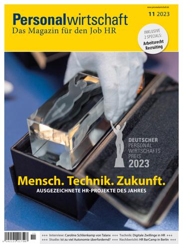 Personalwirtschaft November  2023-cover