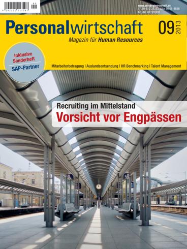 Personalwirtschaft September 2013-cover
