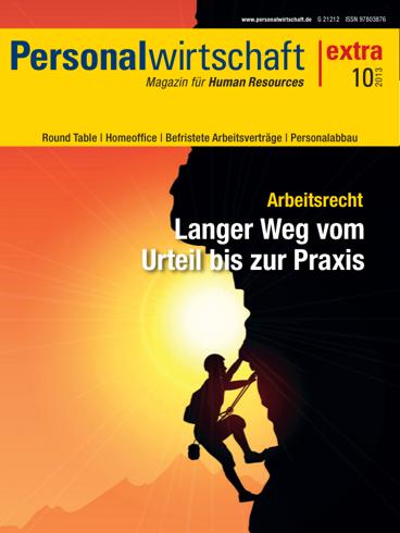Sonderheft Arbeitsrecht 2013-cover