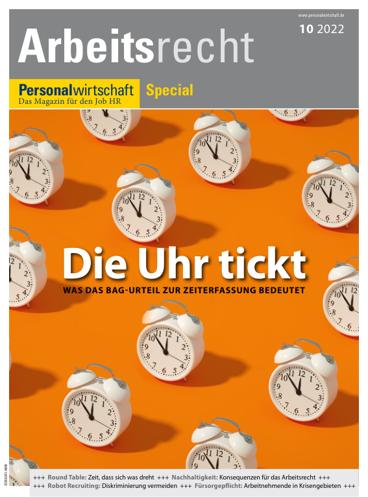 Sonderheft Arbeitsrecht 2022-cover