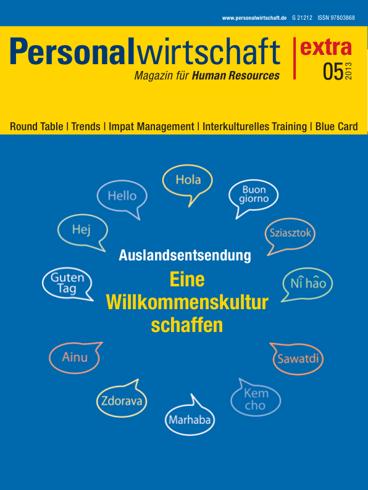 Sonderheft Auslandsentsendung 2013-cover