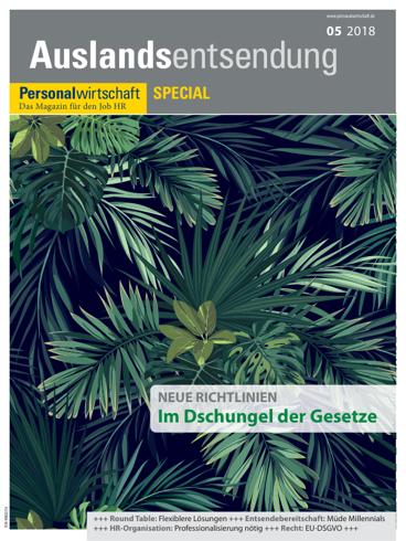 Sonderheft Auslandsentsendung 2018-cover