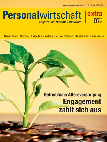 Sonderheft BAV 2013-cover