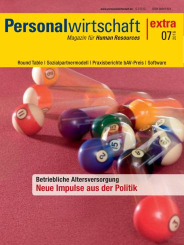 Sonderheft BAV 2016-cover