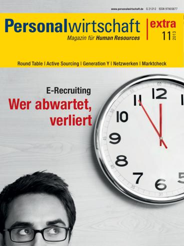 Sonderheft E-Recruiting 2013-cover