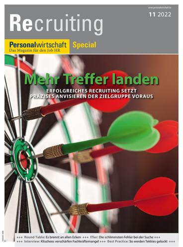 Sonderheft  E-Recruiting 2022-cover
