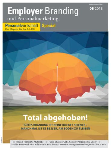 Sonderheft Employer Branding 2018-cover