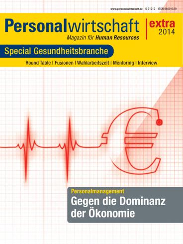 Sonderheft Gesundheitsbranche 2014-cover