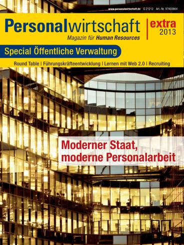 Sonderheft Öffentliche Verwaltung 2013-cover