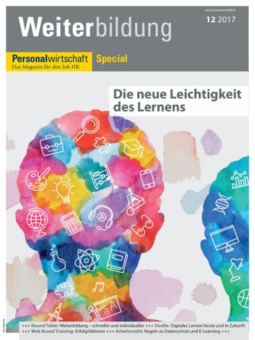 Sonderheft Weiterbildung 2017-cover