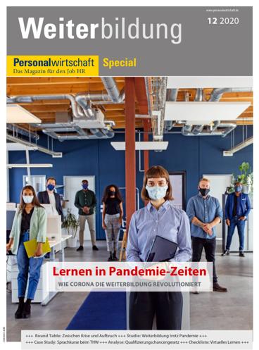 Sonderheft Weiterbildung 2020-cover
