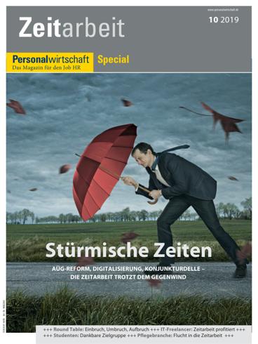 Sonderheft Zeitarbeit 2019-cover