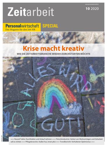Sonderheft Zeitarbeit 2020-cover