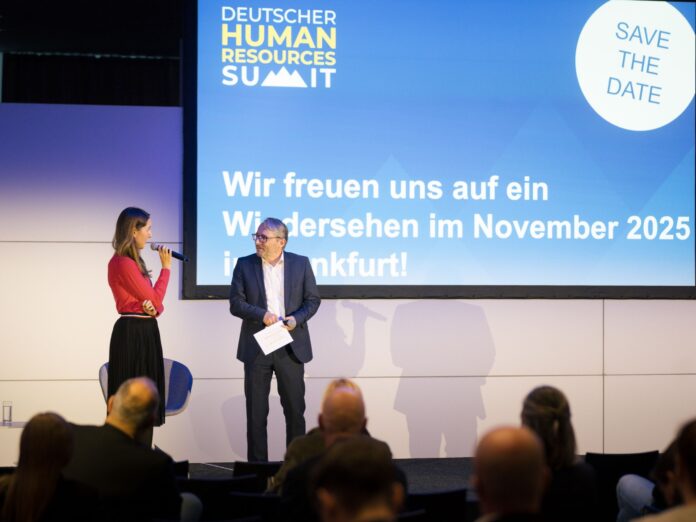 Gute Personalarbeit in schwierigen Zeit: Das war das übergeordnete Thema vieler Keynotes, Diskussionen und interaktiver Formate des diesjährigen HR-Summits. Foto Johannes Jost