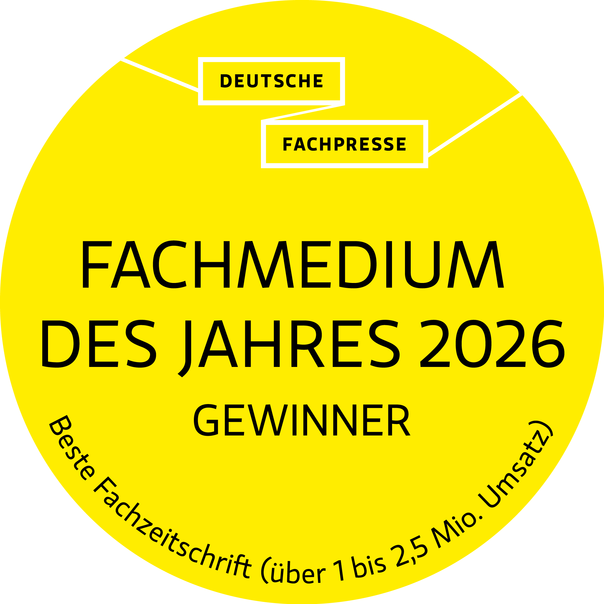 Die Personalwirtschaft ist „Fachmedium des Jahres 2026“ Die Personalwirtschaft ist „Fachmedium des Jahres 2026“